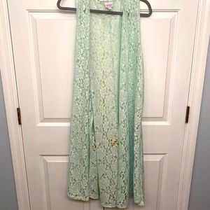 Lularoe Joy Lace vest